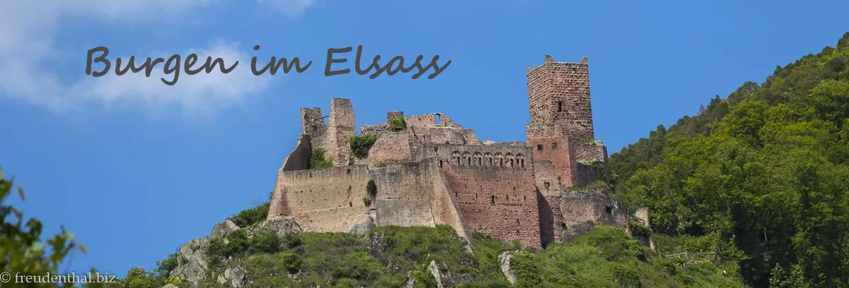 Burgen im Elsass
