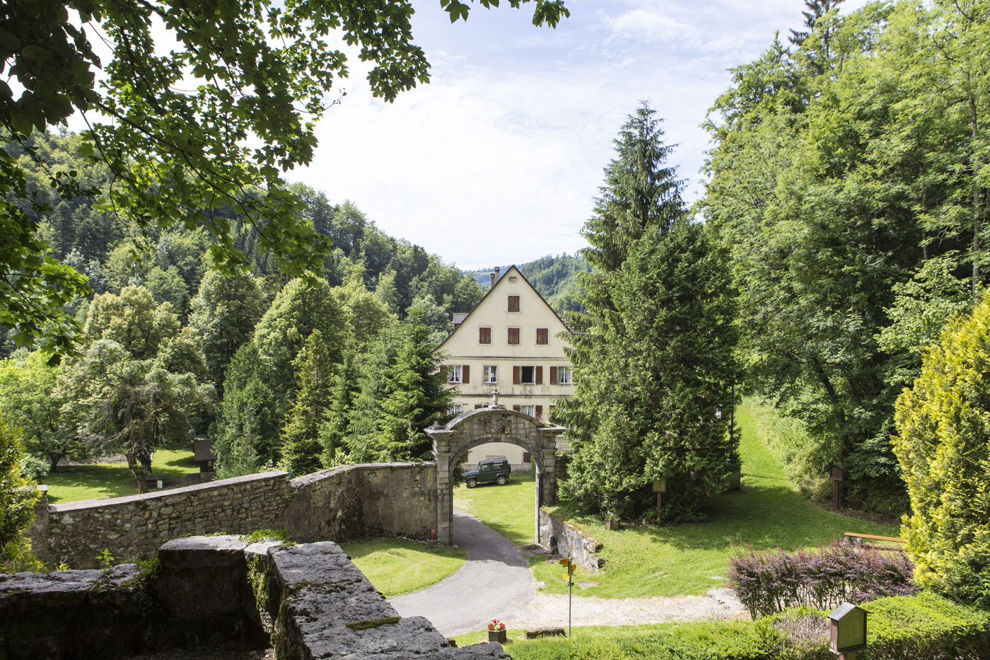 Kloster Lützel im Sundgau