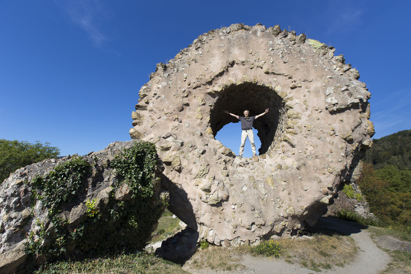 Lars im Auge der Hexe bei Thann