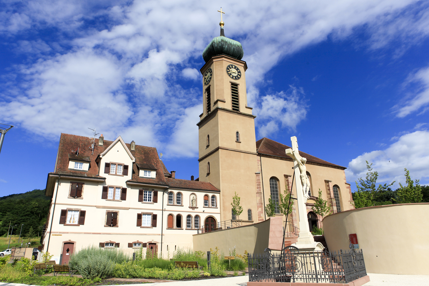 Basilika von Thierenbach bei Guebwiller im Elsass
