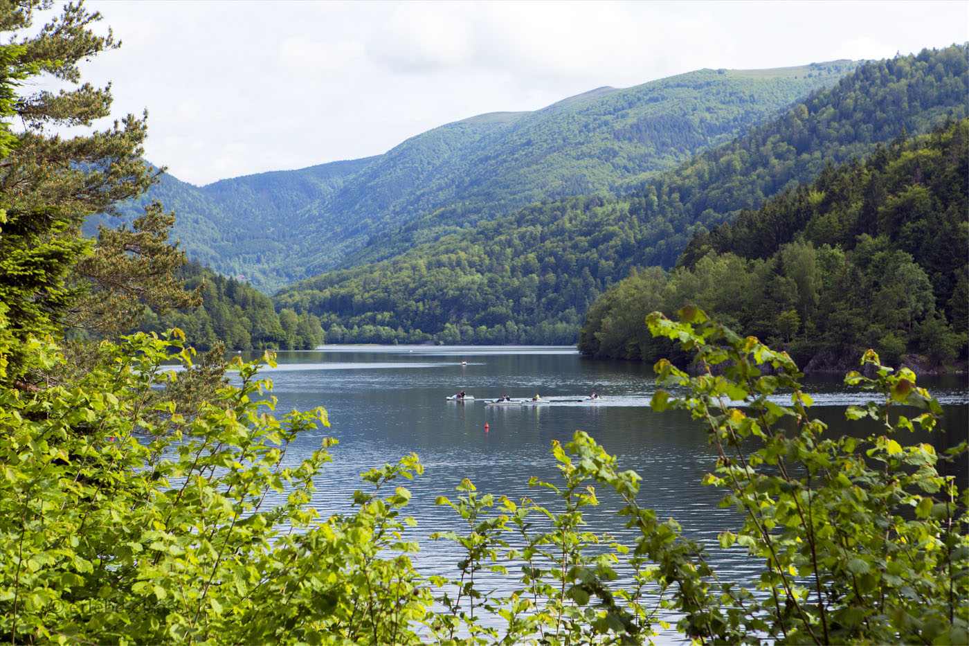 Aussicht über den See von Kruth-Wildenstein