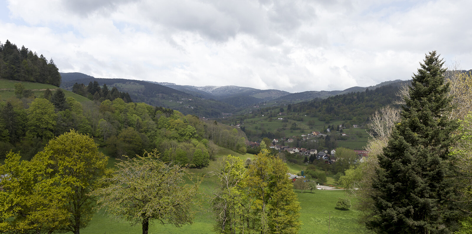 Aussicht vom Weg der Poeten bei Munster