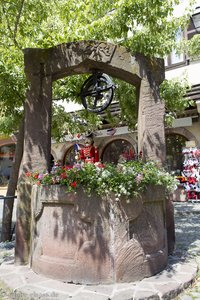 alter Brunnen in Kaysersberg