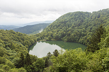 Aussicht über den Lac des Perches