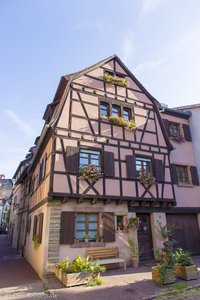 Fachwerkaus in Klein-Venedig von Colmar