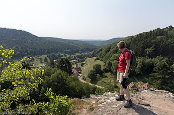 Wanderung zum Château Vieux-Windstein
