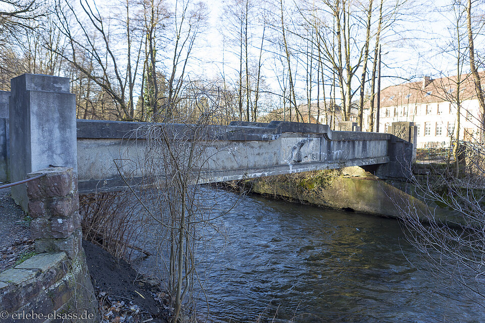 Brücke von 1911 bei Schirmeck im Elsass