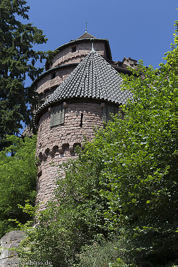 Wehrturm auf der Ostseite der Hohkönigsburg