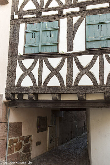 in dem Durchgang wütete einst das »Stadtthier«