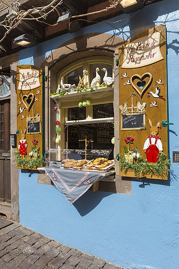 Bretzel-Stand in der Altstadt