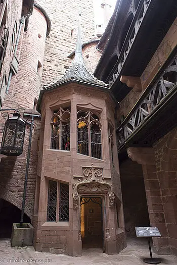 Neogotischer Treppenturm