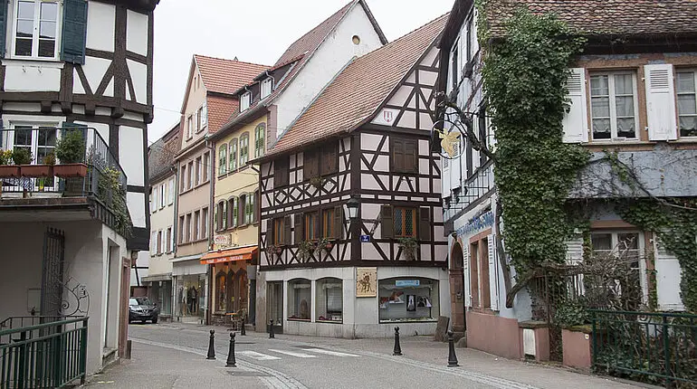 in den Gassen von Weißenburg - Wissembourg