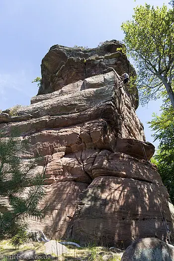Kletterfelsen Grand Krappenfels