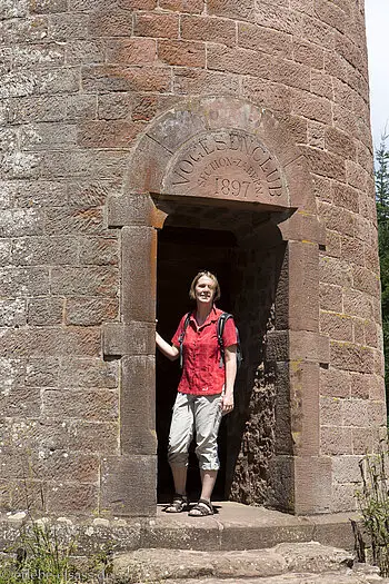 Zugang zum Brotschbergturm