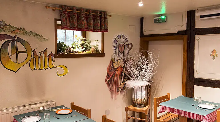 Frühstücksraum im Sainte-Odile von Obernai