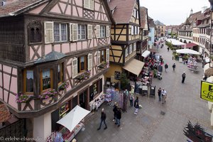 Ausblick aus dem Hotel Sainte-Odile in Obernai