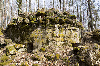 Kasematte am Chemin d'Haute Schwaerz