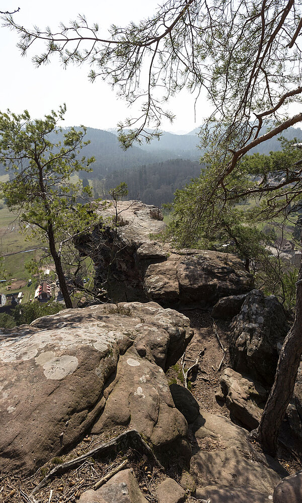 Wolfsfels bei Obersteinbach