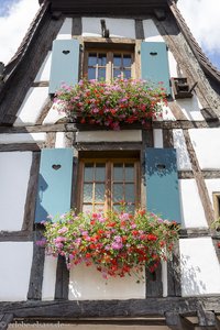 Fachwerkfassade in Kaysersberg