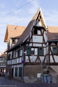 Fachwerkhäuser im Gerberviertel von Schlettstadt