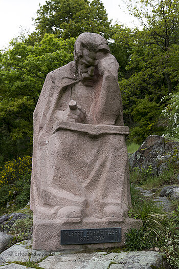 Albert-Schweitzer-Denkmal in Gunsbach