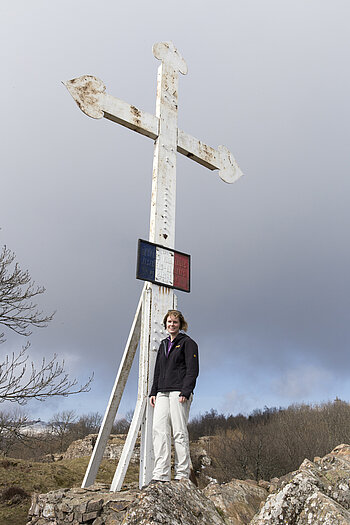 Gipfelkreuz auf dem Hartmannswillerkopf