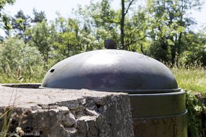 Absenkbarer Geschützturm im Fort Mutzig