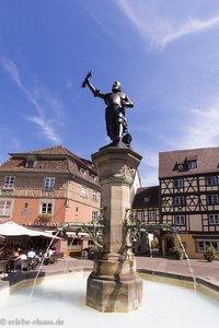 der Schwendi-Brunnen in Colmar