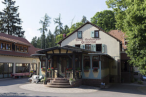 der Gimbelhof bei der Burg Fleckenstein