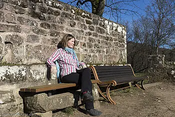 Rast bei der Kapelle Saint-Vit