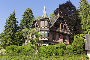 historische Gebäude in Le Hohwald