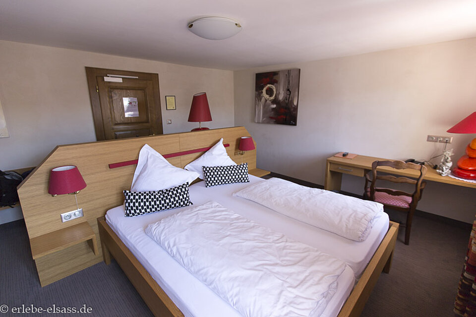 schönes Zimmer im Gimbelhof, Elsass