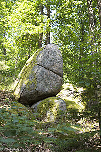 Felsen am Weg zur Hoh-Andlau