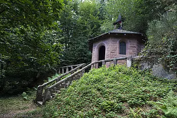 Zugang zur Chapelle Catherine