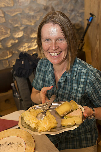 Käseteller der Auberge Stroberg