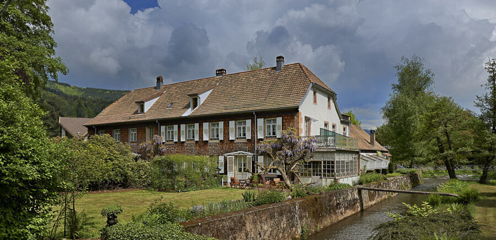 Hôtel‑Résidence La Rubanerie bei Schirmeck im Bruchetal