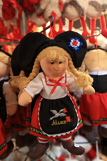 Puppe in Elsässischer Tracht 