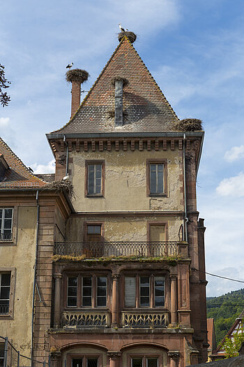 Turm des alten Tempels von Munster