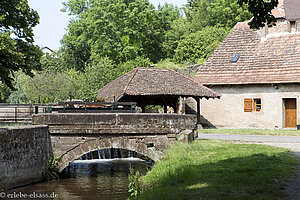 Lauterschleuse in Weißenburg