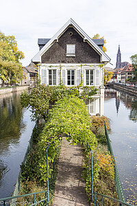 bei den Gedeckten Brücken von Straßburg