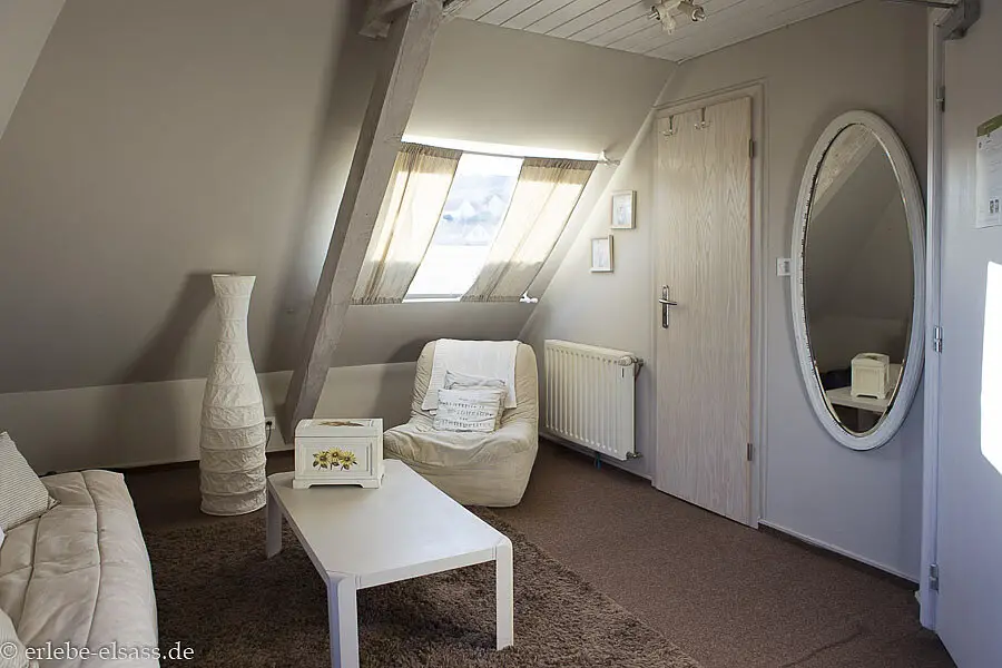Bett im Hotel Belle Vue bei Vœgtlinshoffen