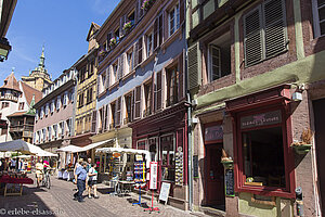 in der Altstadt von Colmar