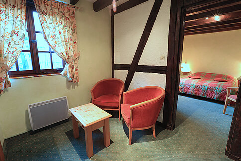 Zimmer im Hotel Caveau de l'Ami Fritz