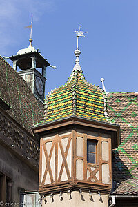 Dach des Koifhus von Colmar