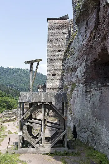 Festungsmauer der Fleckenstein