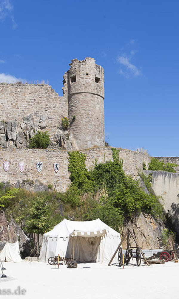 In der Burg Hohlandsbourg