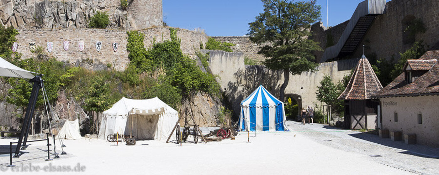 In der Burg Hohlandsbourg