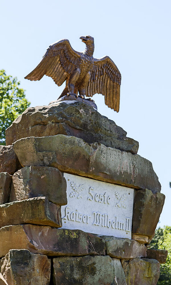 Reichsadler bei der Feste Kaiser Wilhelm