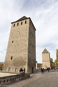 bei den Ponts Couverts von Strasbourg