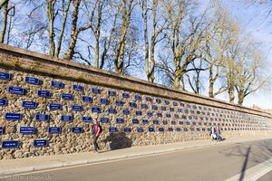 die Vauban-Stadtmauer in Sélestat